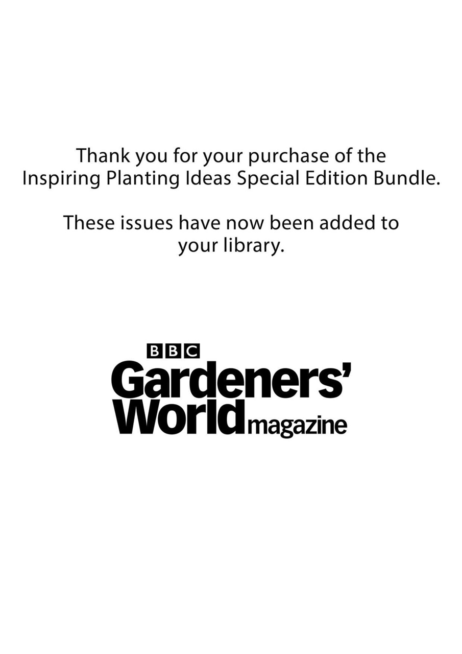 BBC Gardeners’ World Magazine Preview Pages