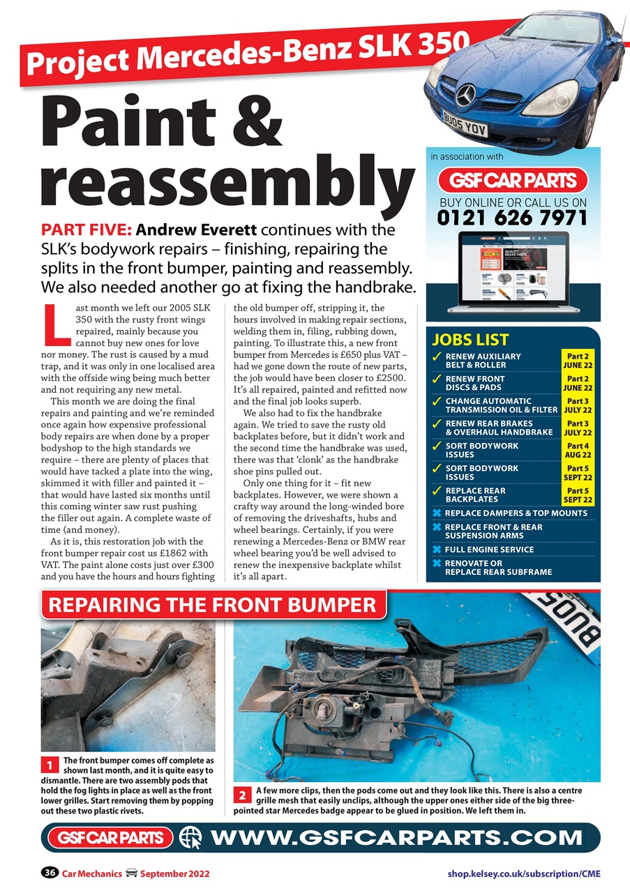 Car Mechanics Preview Pages