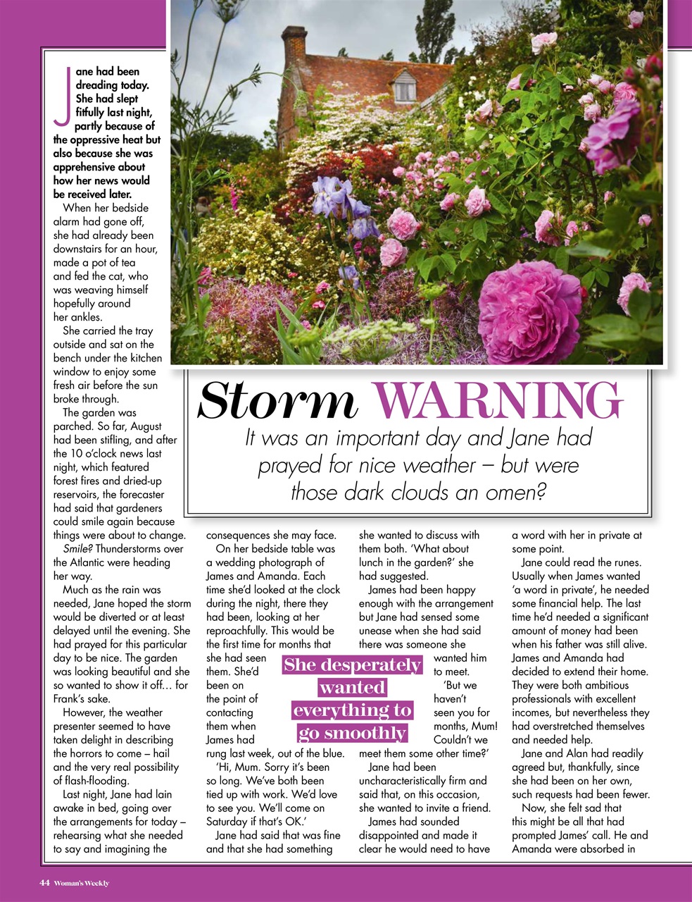 Woman's Weekly Preview Pages