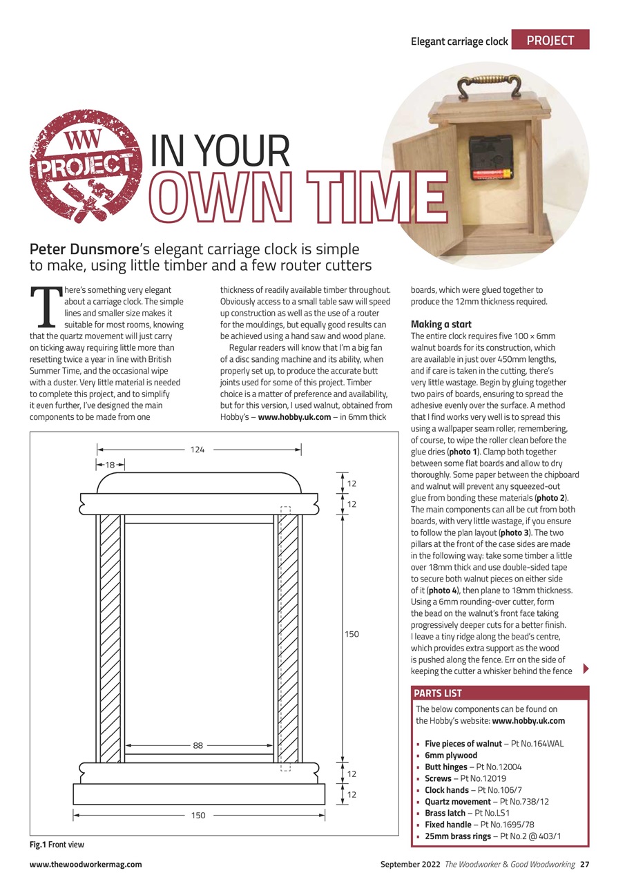 The Woodworker Magazine Preview Pages