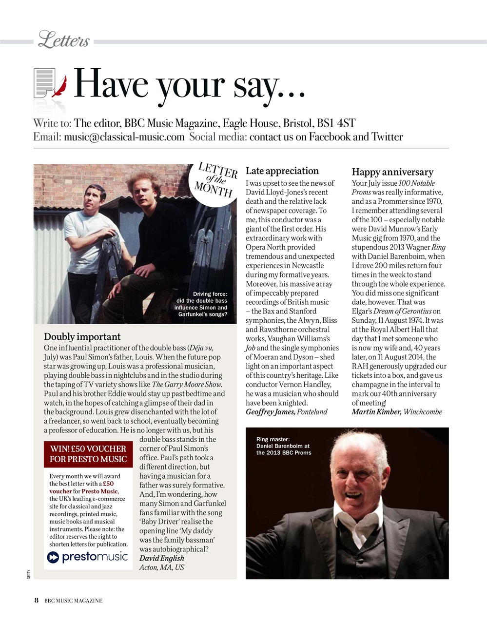 BBC Music Magazine Preview Pages