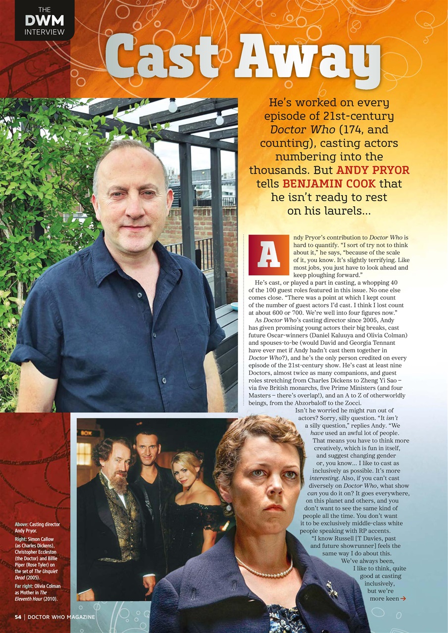 Doctor Who Magazine Preview Pages