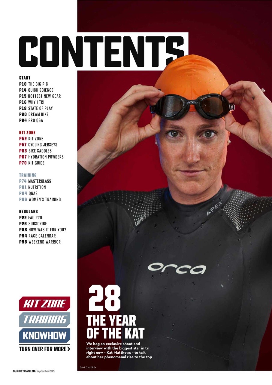 220 Triathlon Magazine Preview Pages