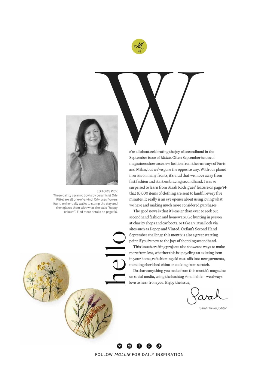 Mollie magazine Preview Pages