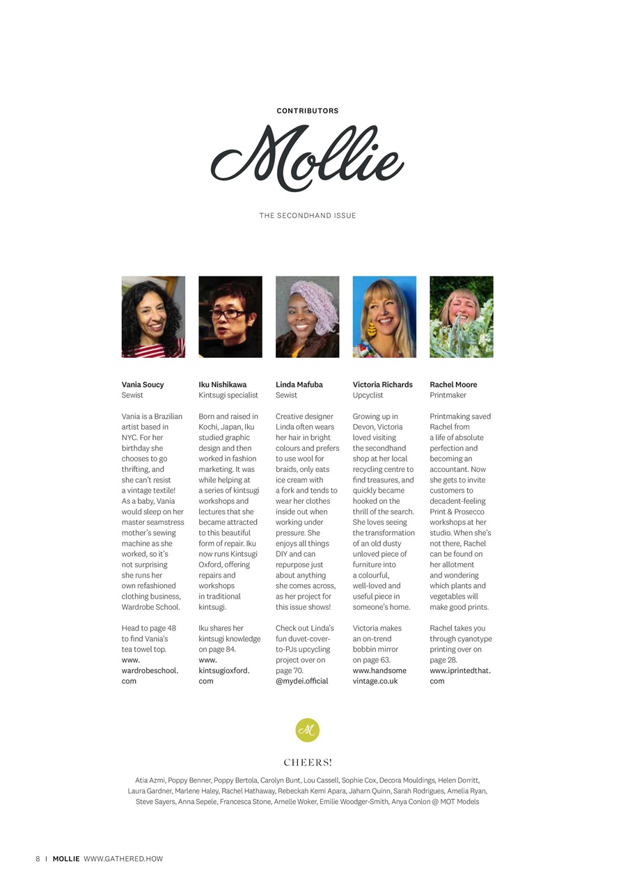 Mollie magazine Preview Pages