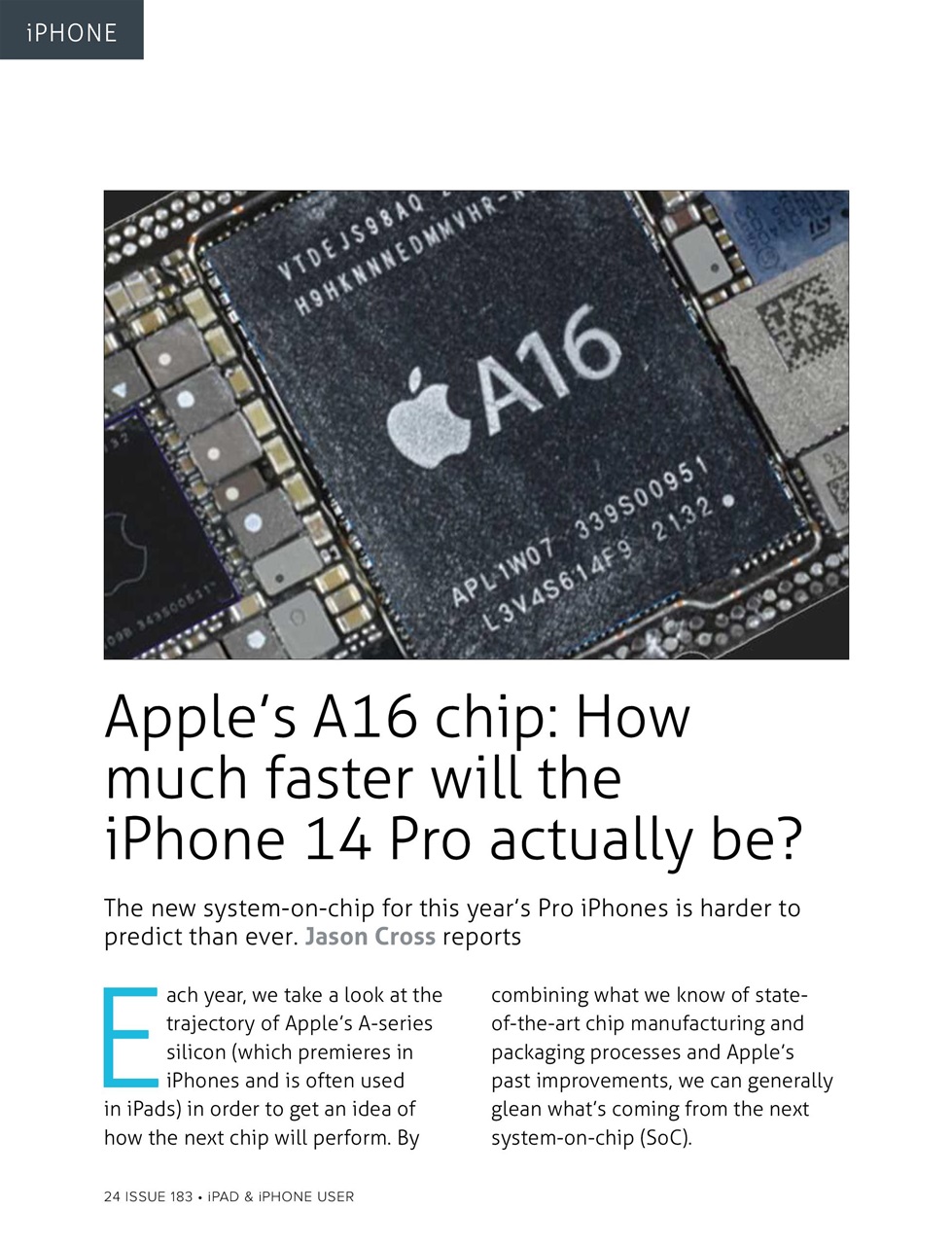 iPad and iPhone User Preview Pages