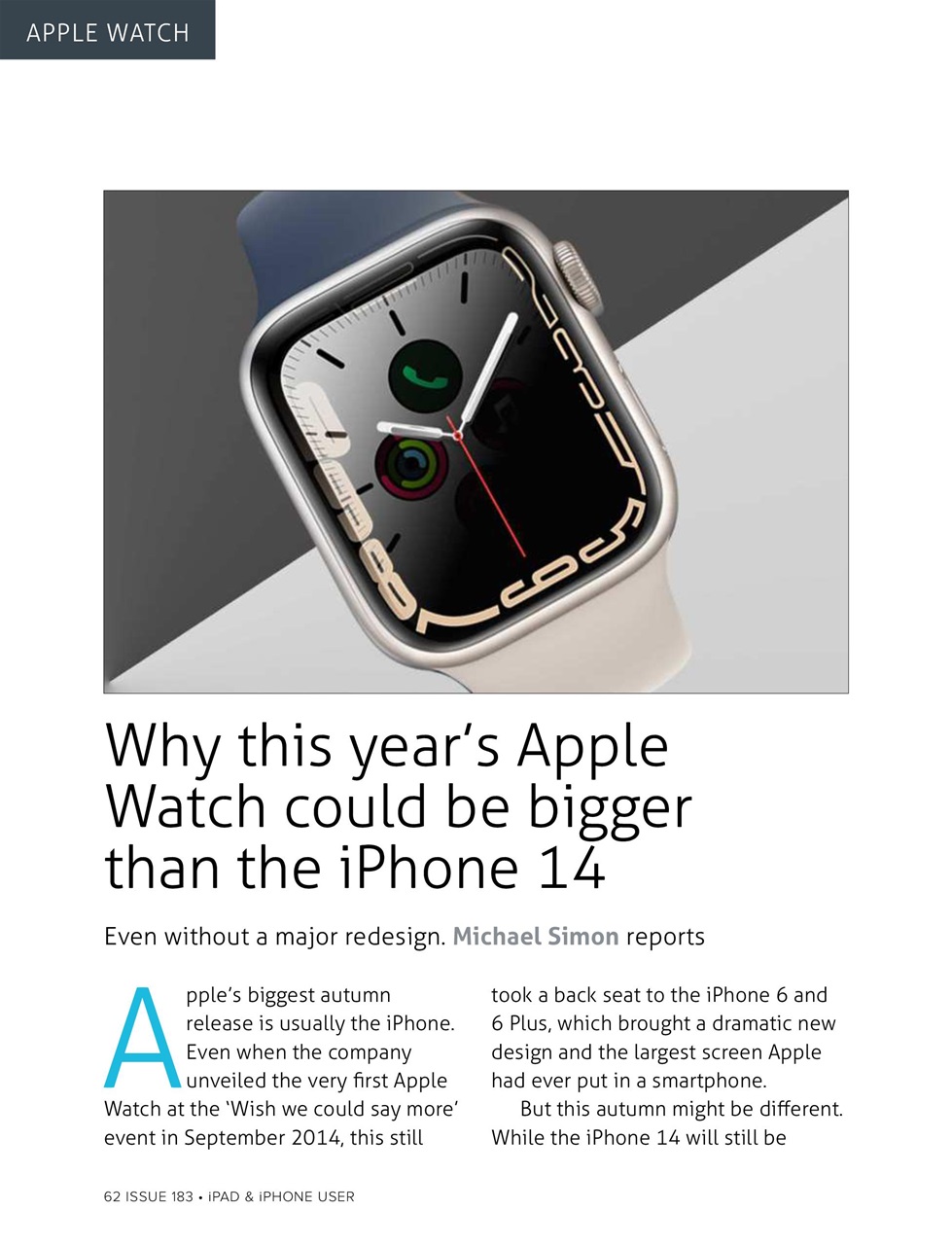 iPad and iPhone User Preview Pages