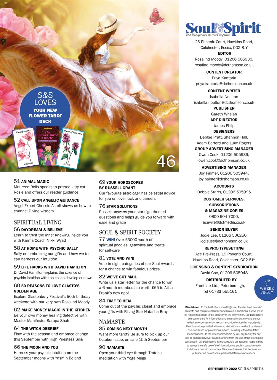 Soul & Spirit Preview Pages