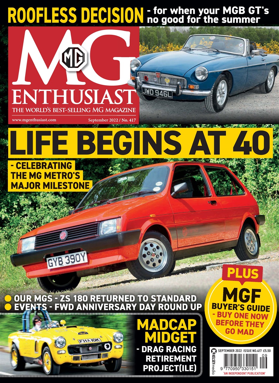 MG Enthusiast Preview Pages