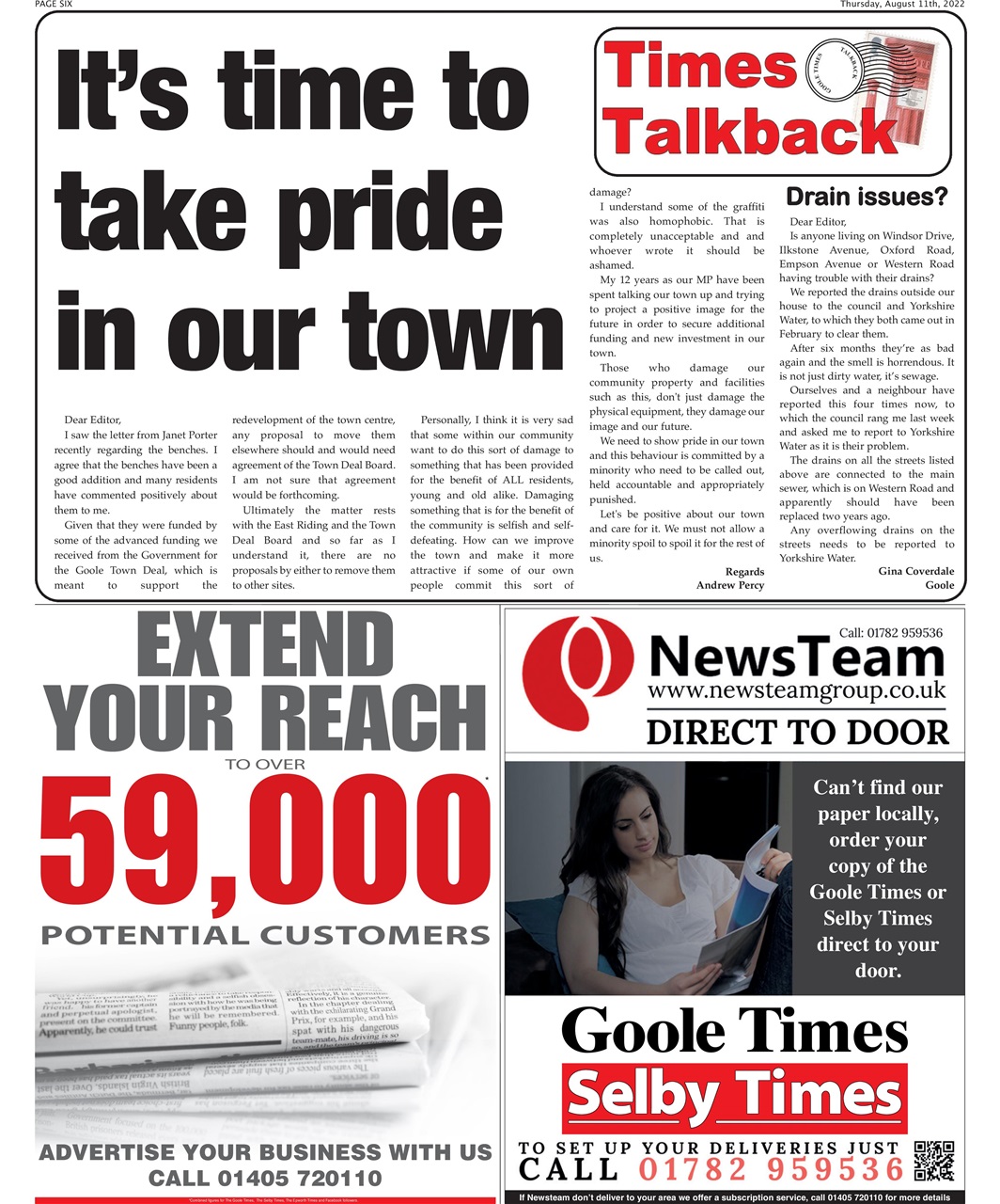 Goole Times Preview Pages