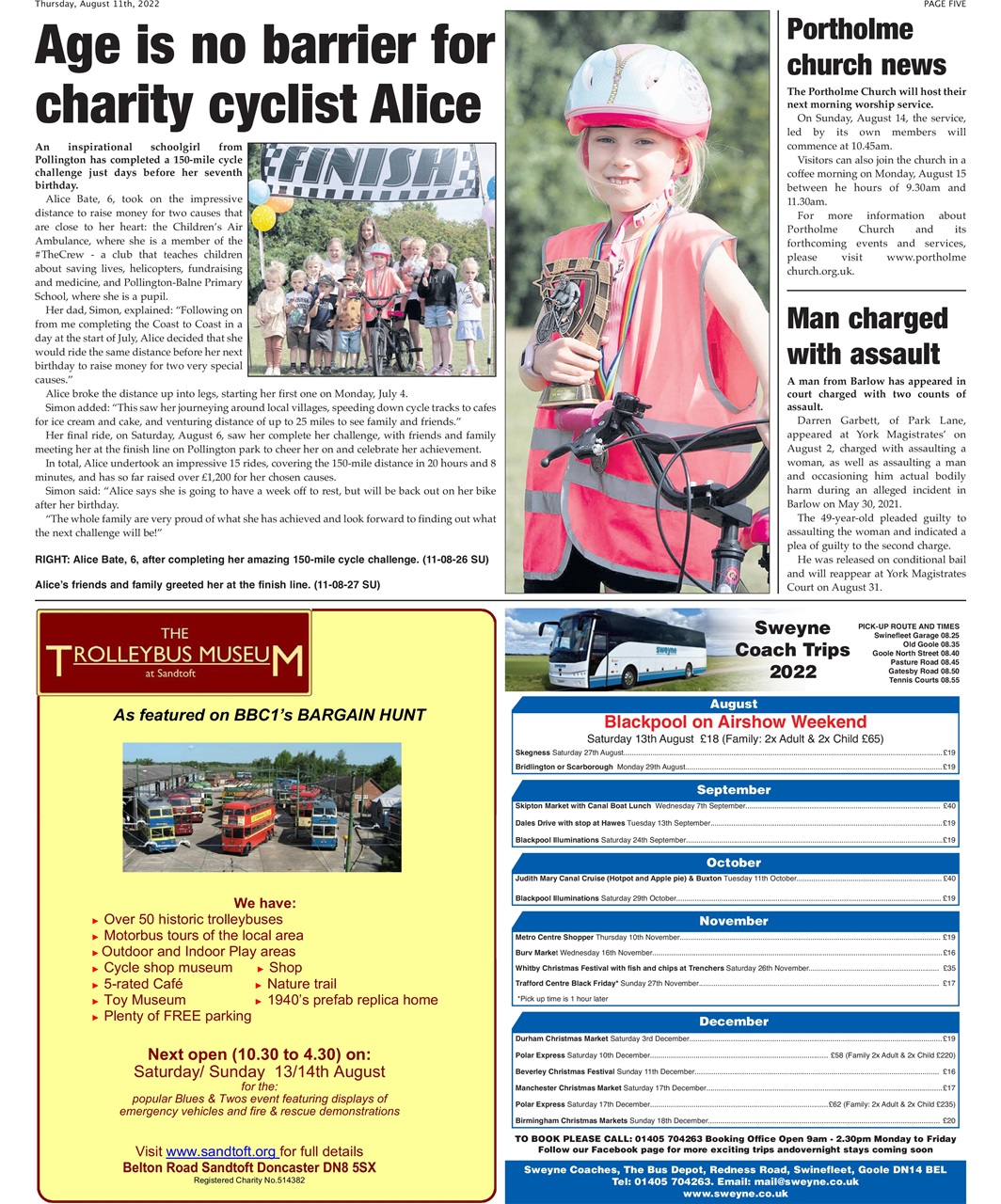Selby Times Preview Pages