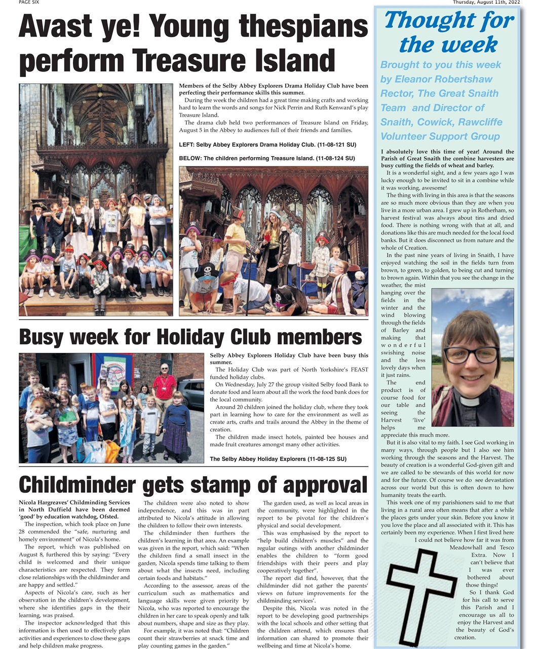 Selby Times Preview Pages