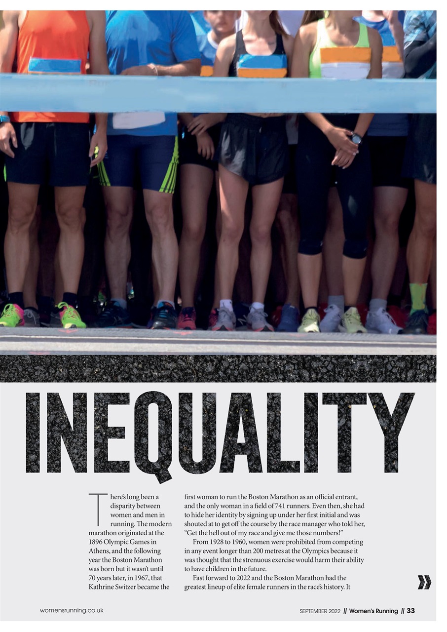 Women’s Running Preview Pages
