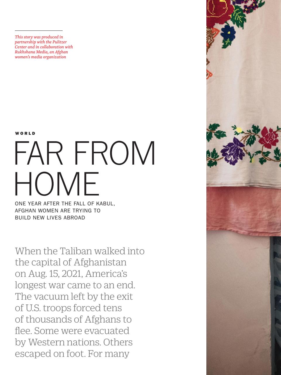 TIME Magazine Europe Preview Pages