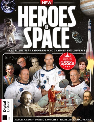 All About Space Bookazine issue All About Space Heroes of Space Second Edition