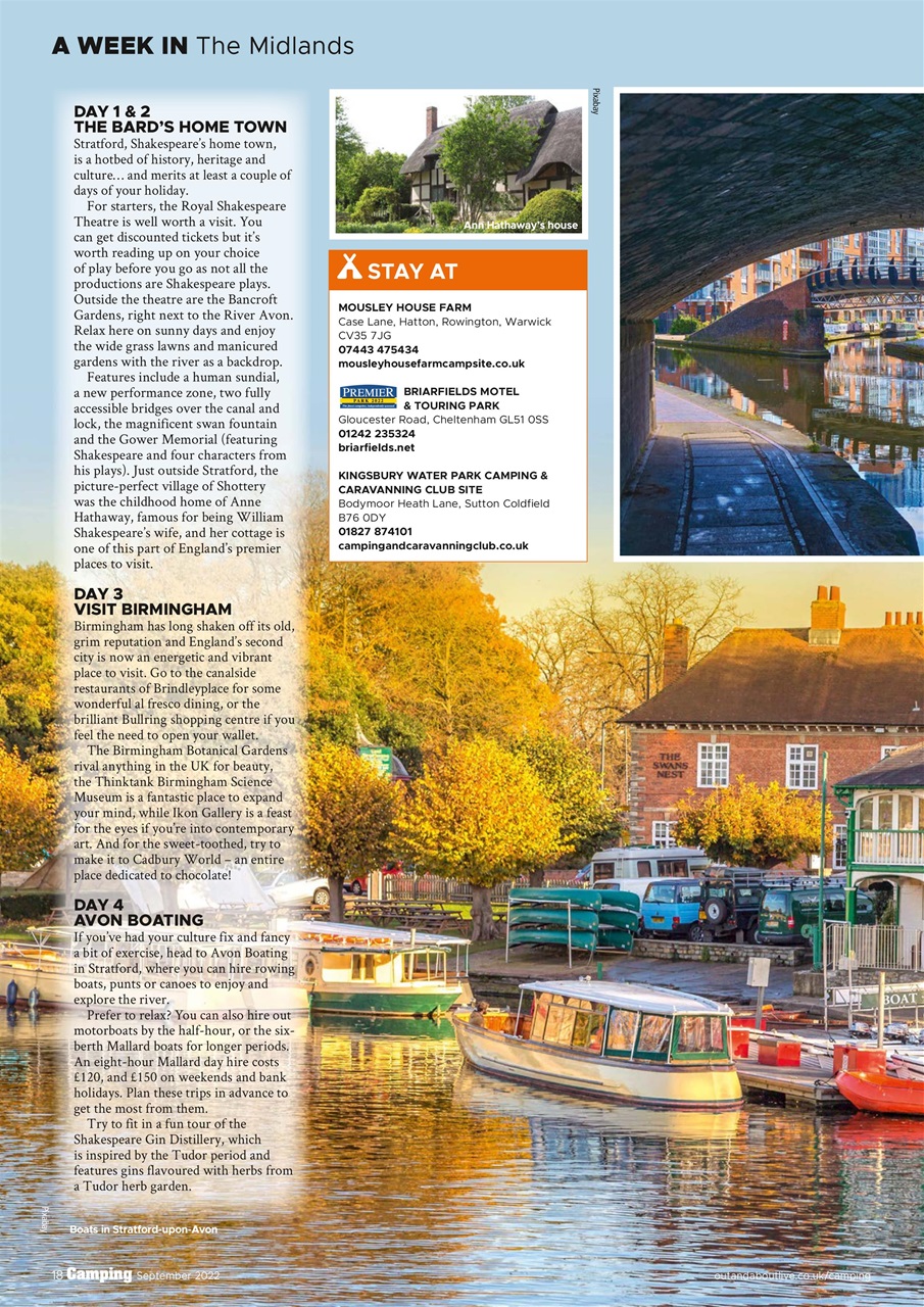 Camping Preview Pages