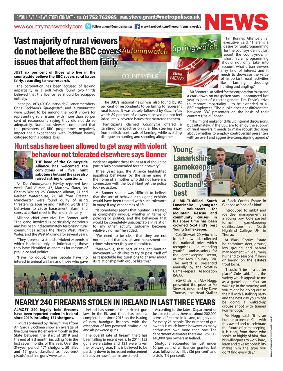 Countryman's Weekly Preview Pages