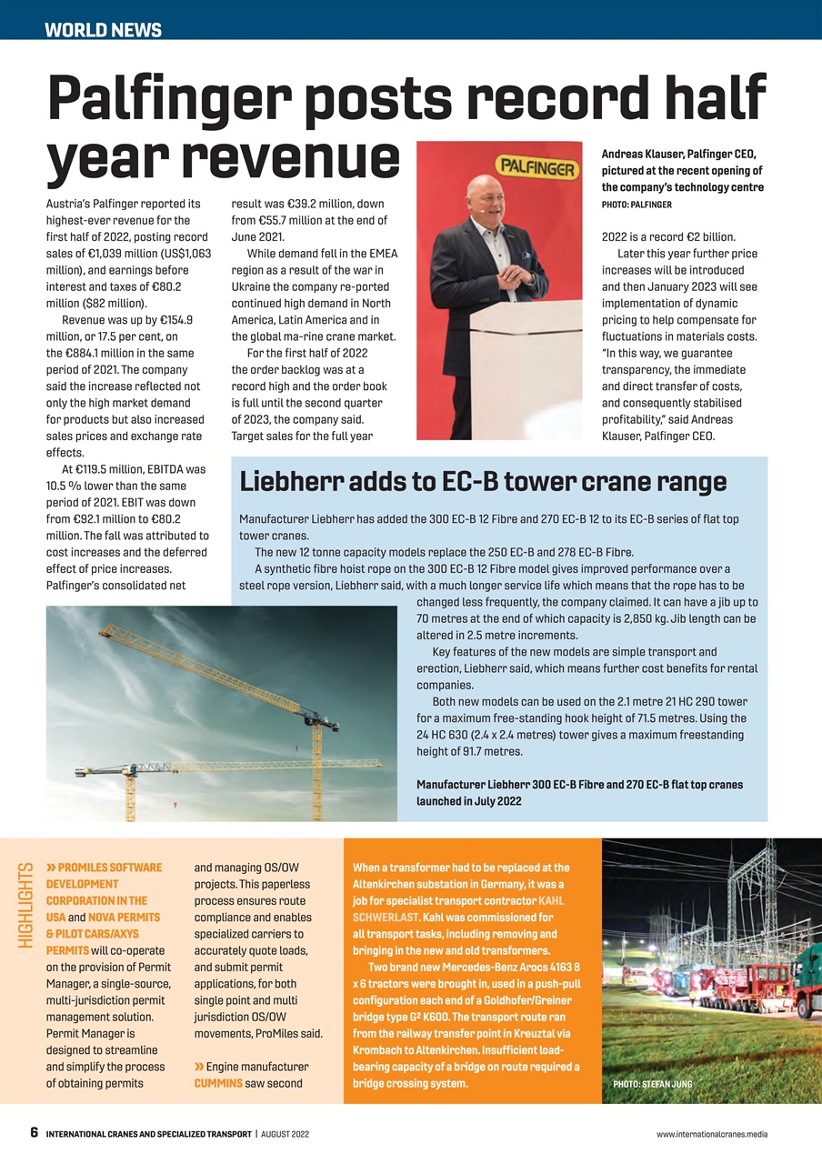 Int. Cranes and Specialized Transp Preview Pages