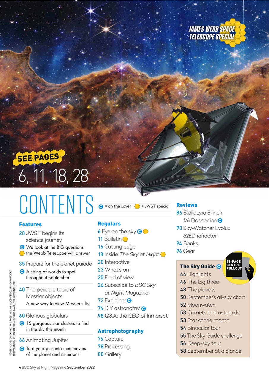 BBC Sky at Night Magazine Preview Pages
