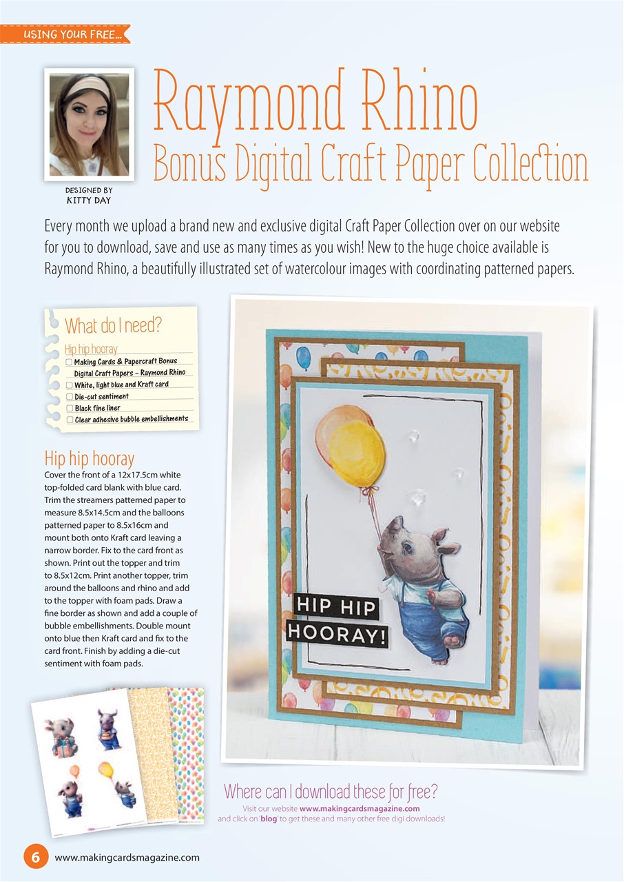 Making Cards & Papercraft Preview Pages