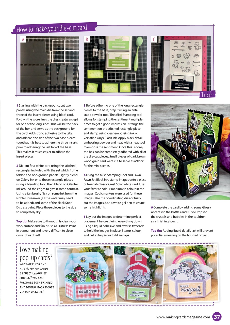 Making Cards & Papercraft Preview Pages