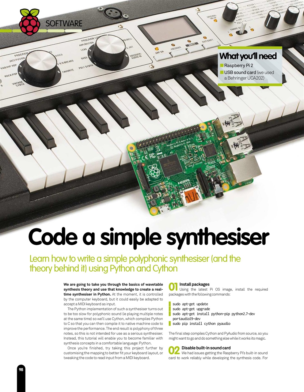 Technology Bookazine Preview Pages