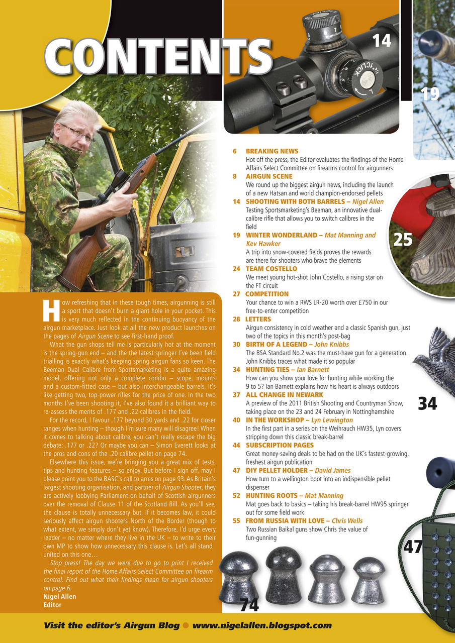 Airgun Shooter Preview Pages