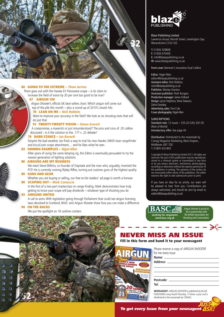 Airgun Shooter Preview Pages