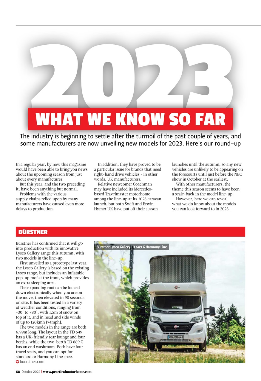 Practical Motorhome Preview Pages