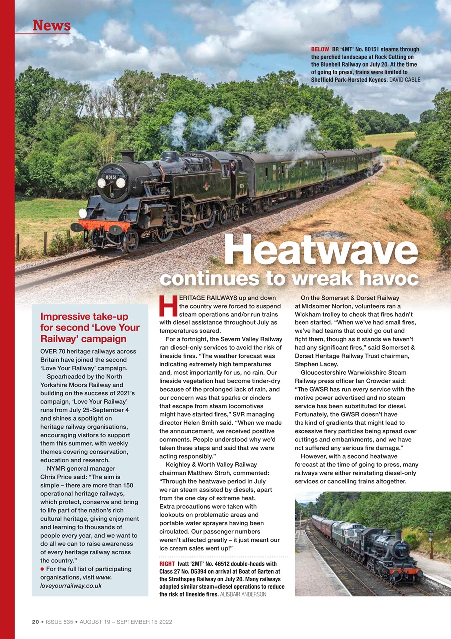 Steam Railway Preview Pages