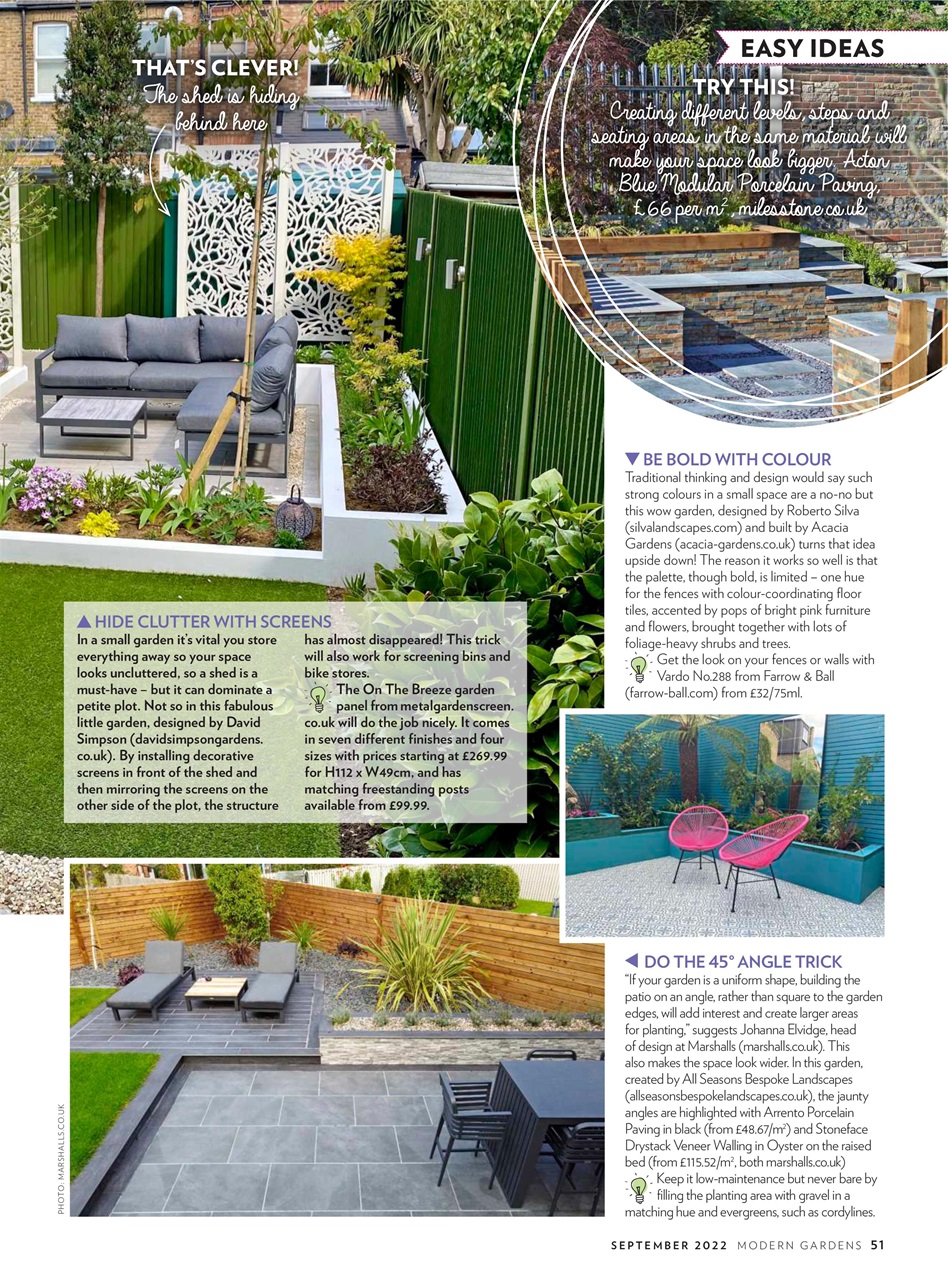 Modern Gardens Preview Pages