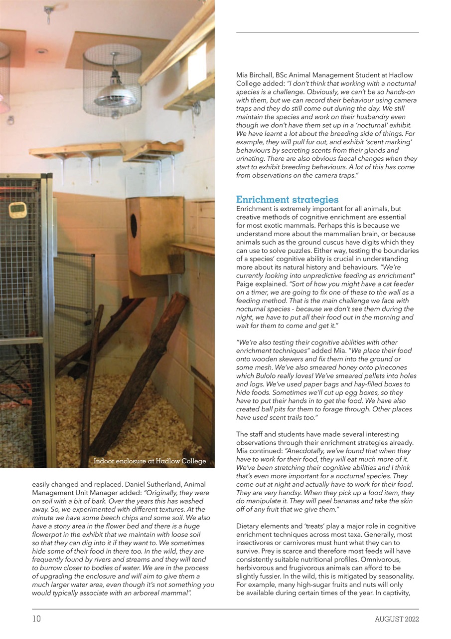 Exotics Keeper Preview Pages