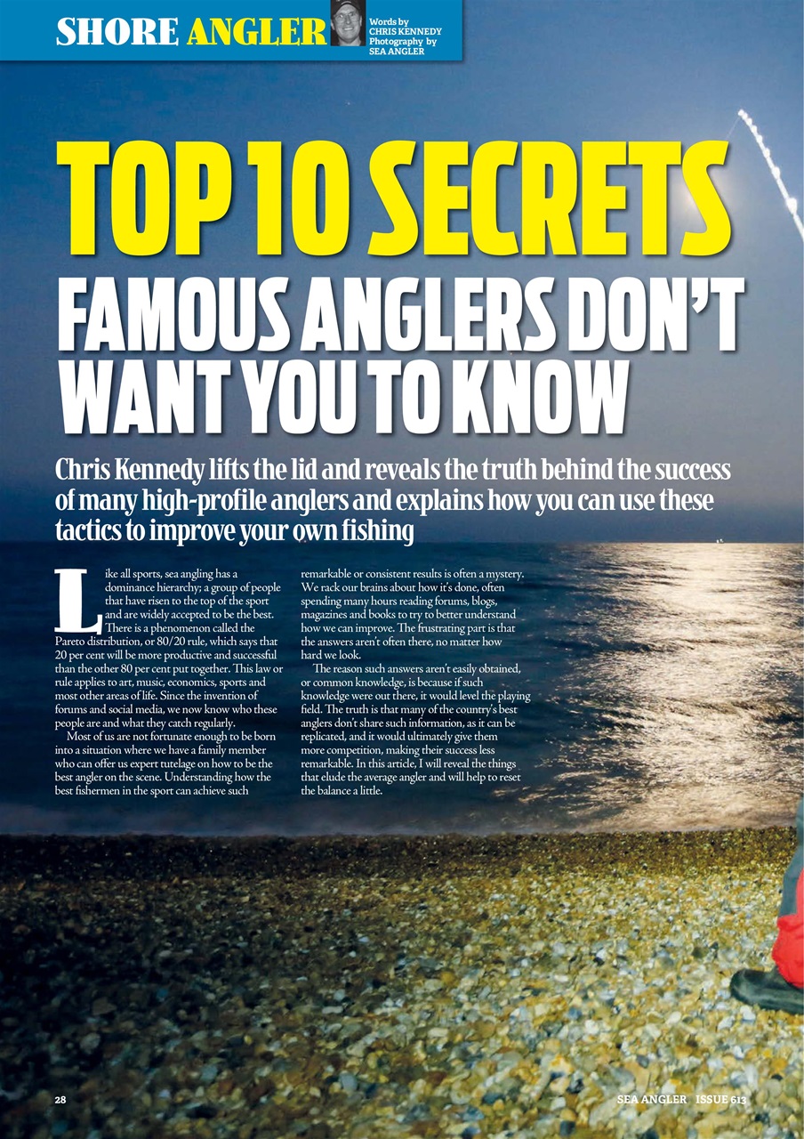 Sea Angler Preview Pages