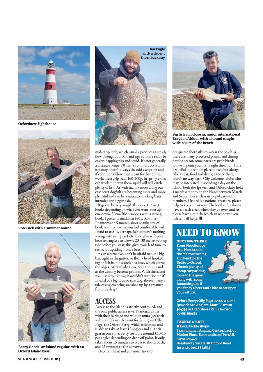 Sea Angler Preview Pages