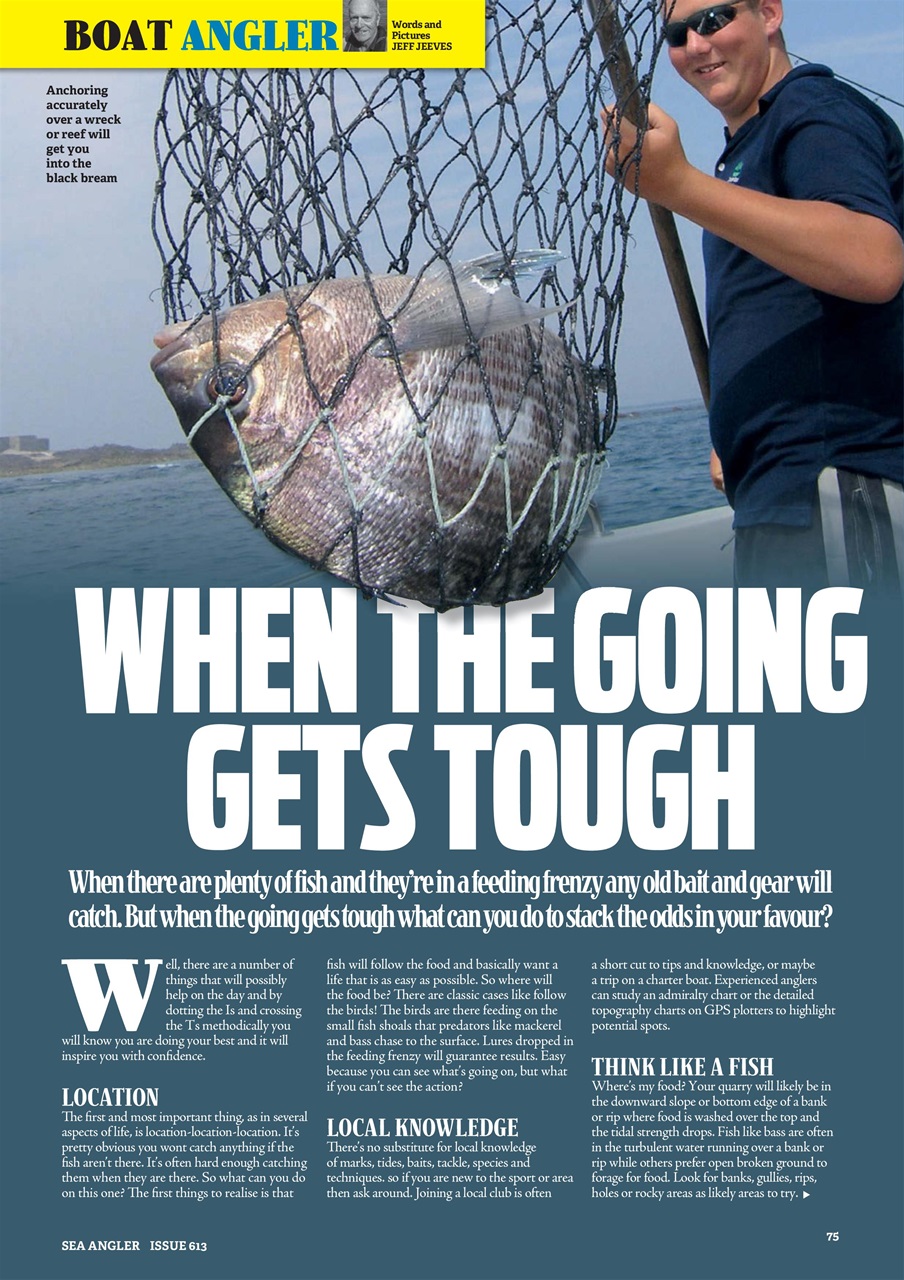 Sea Angler Preview Pages