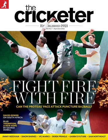 The Cricketer Magazine issue September 2022