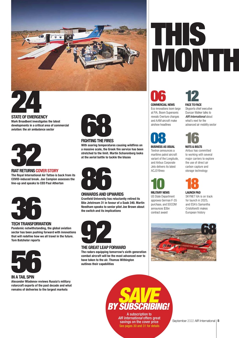 AIR International Preview Pages