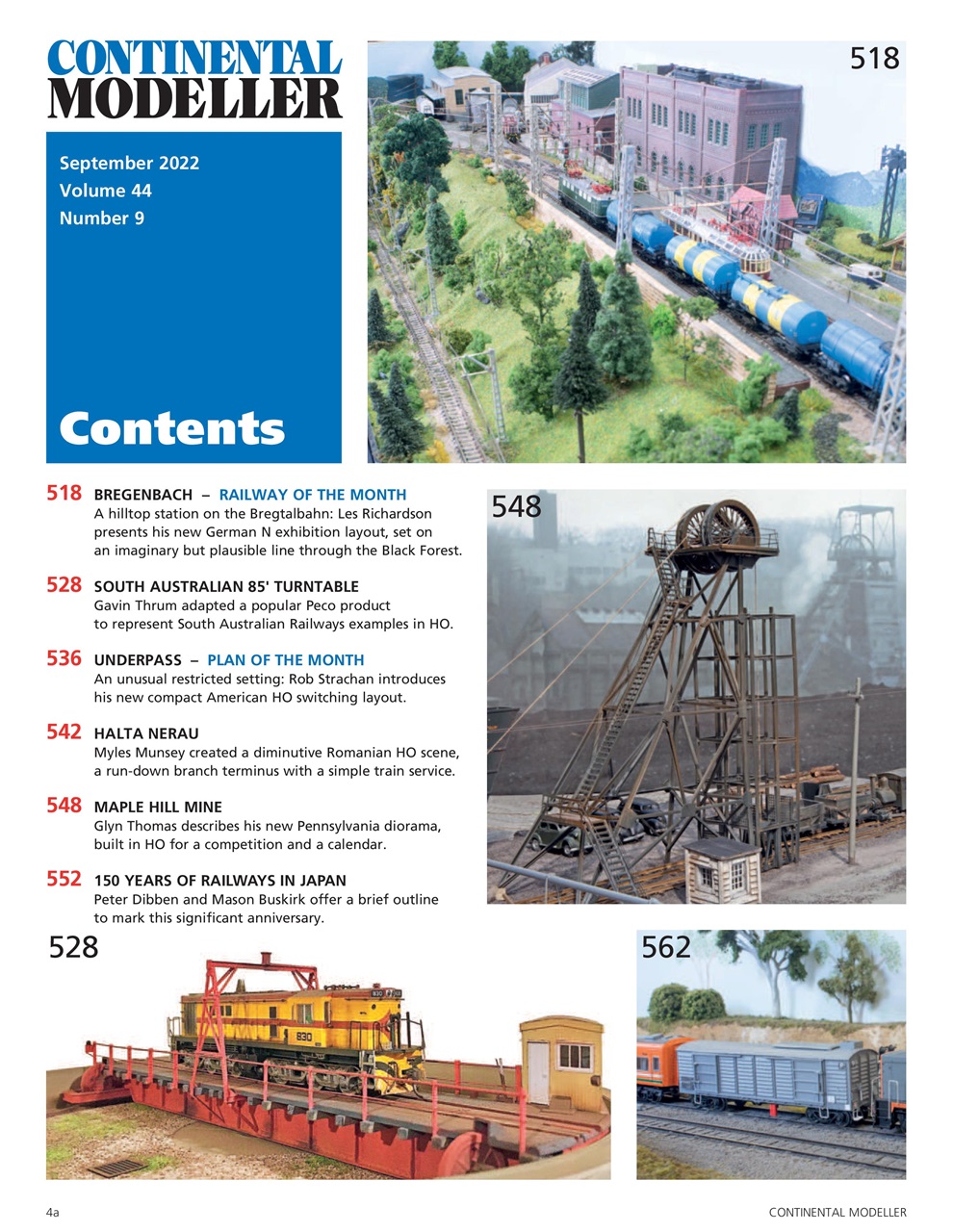 Continental Modeller Preview Pages