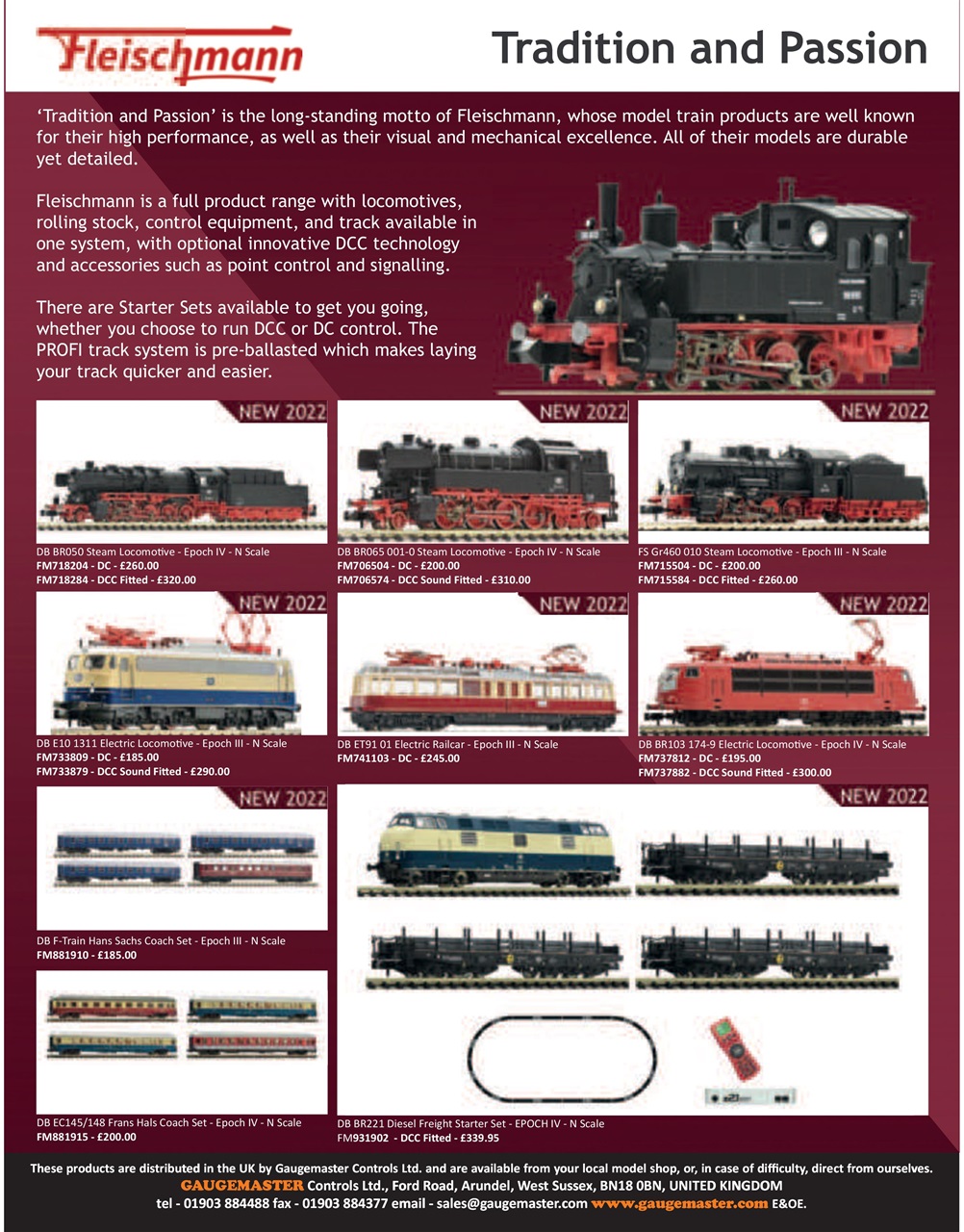 Continental Modeller Preview Pages