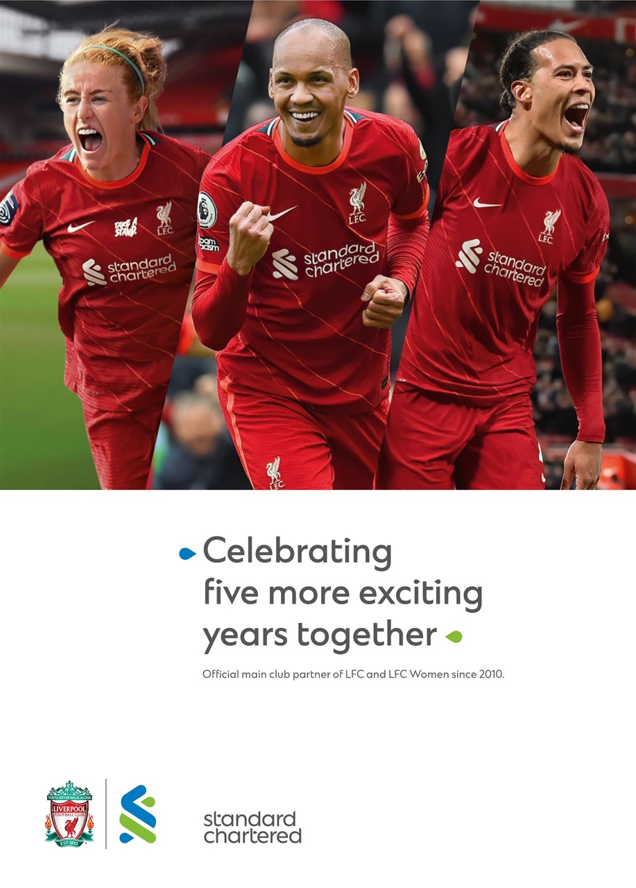 Liverpool FC Programmes Preview Pages