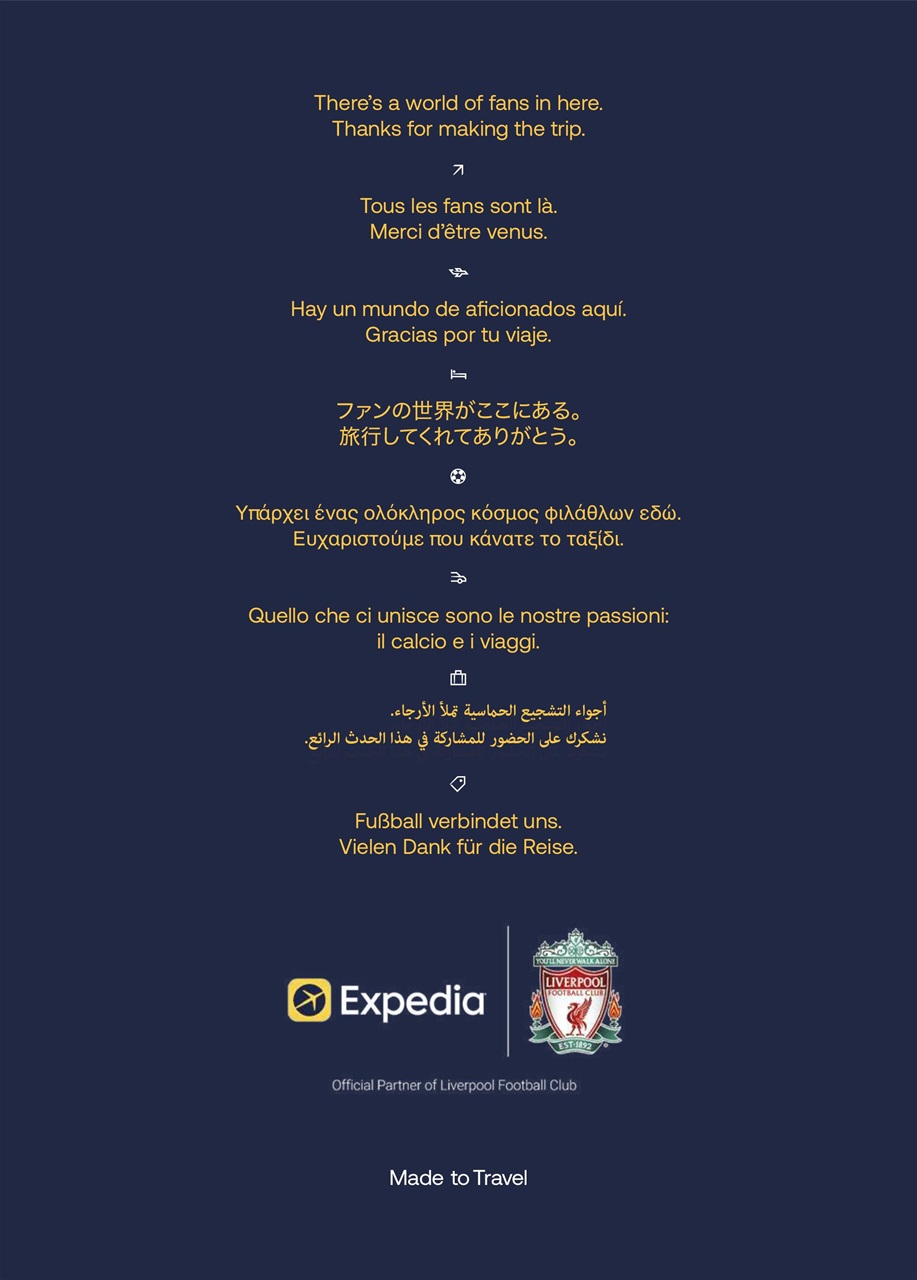 Liverpool FC Programmes Preview Pages