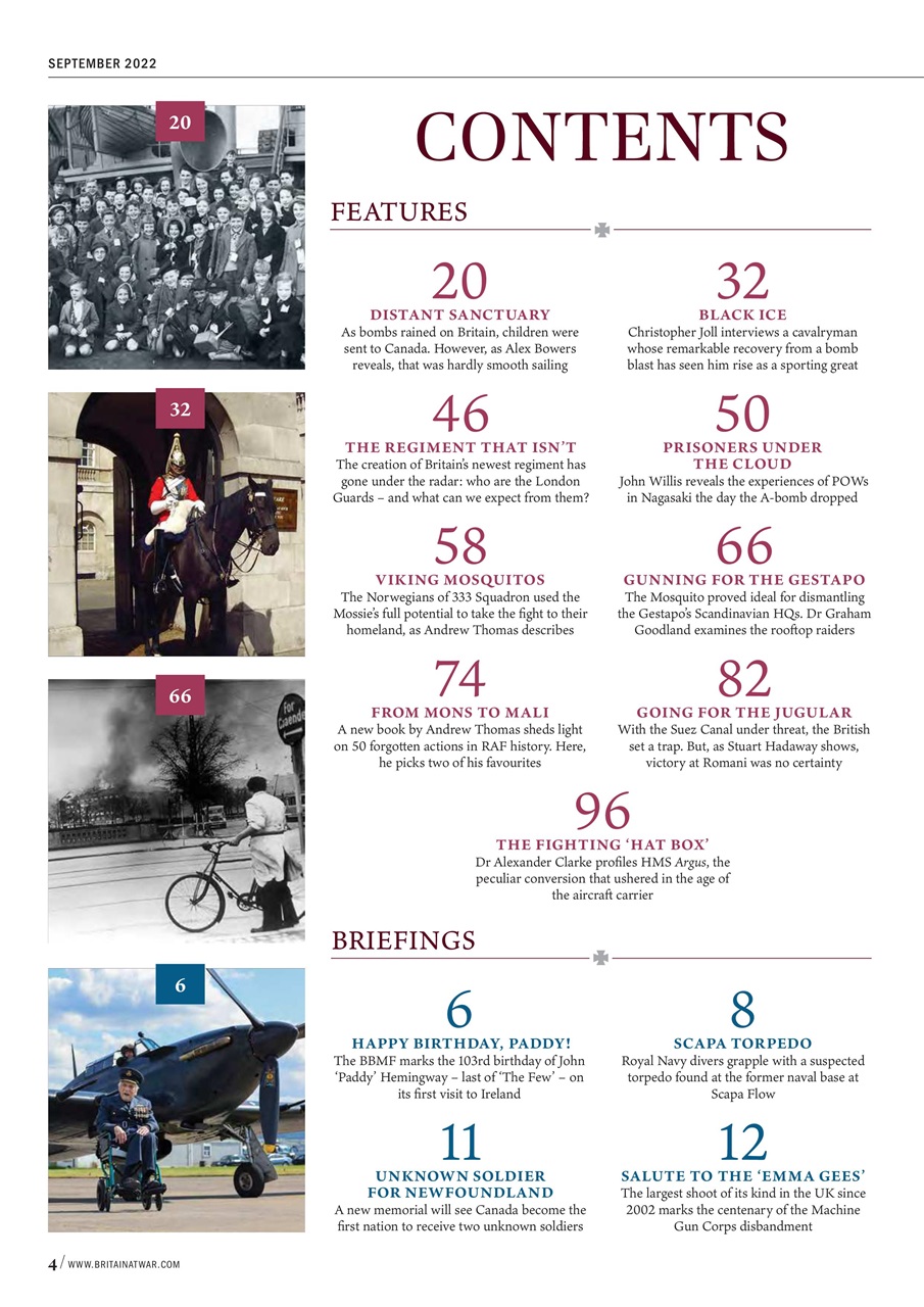 Britain at War Magazine Preview Pages