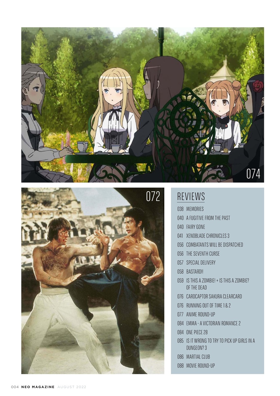 NEO Magazine Preview Pages