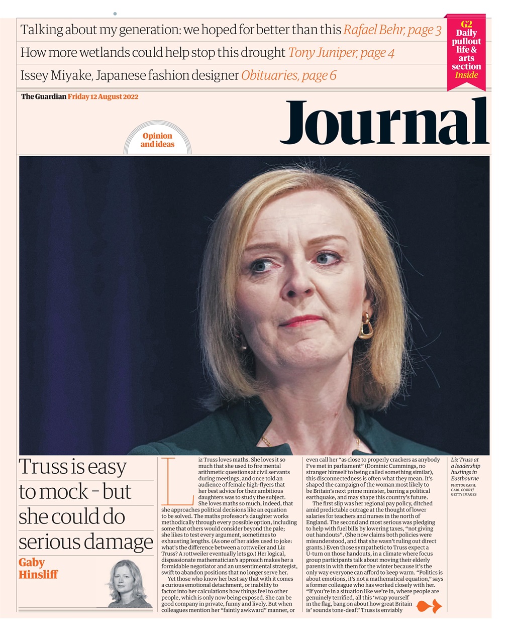 The Guardian Newspaper Preview Pages