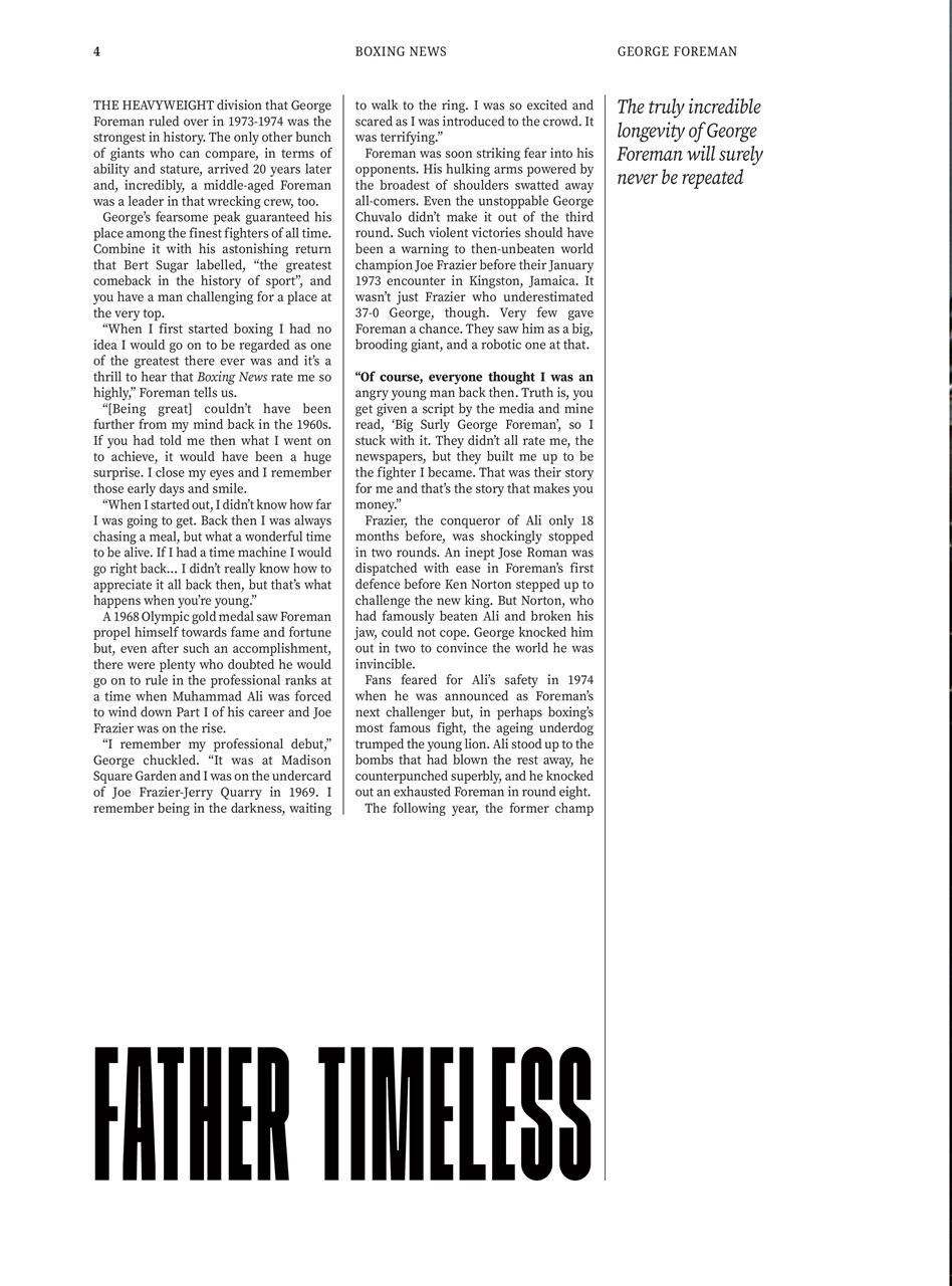 Boxing News Presents Preview Pages