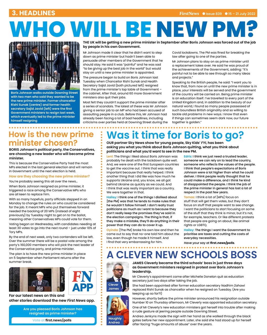 First News Preview Pages