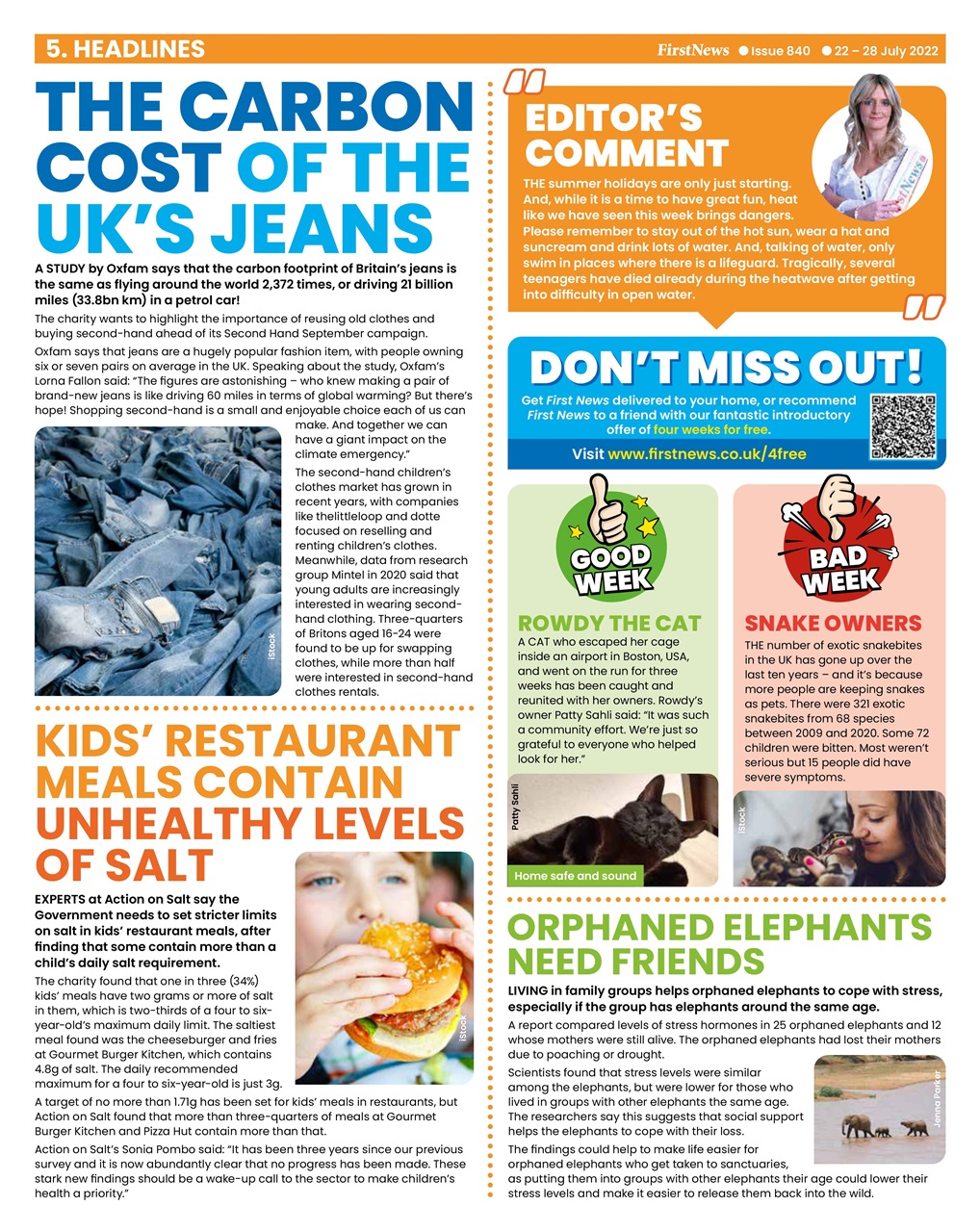 First News Preview Pages