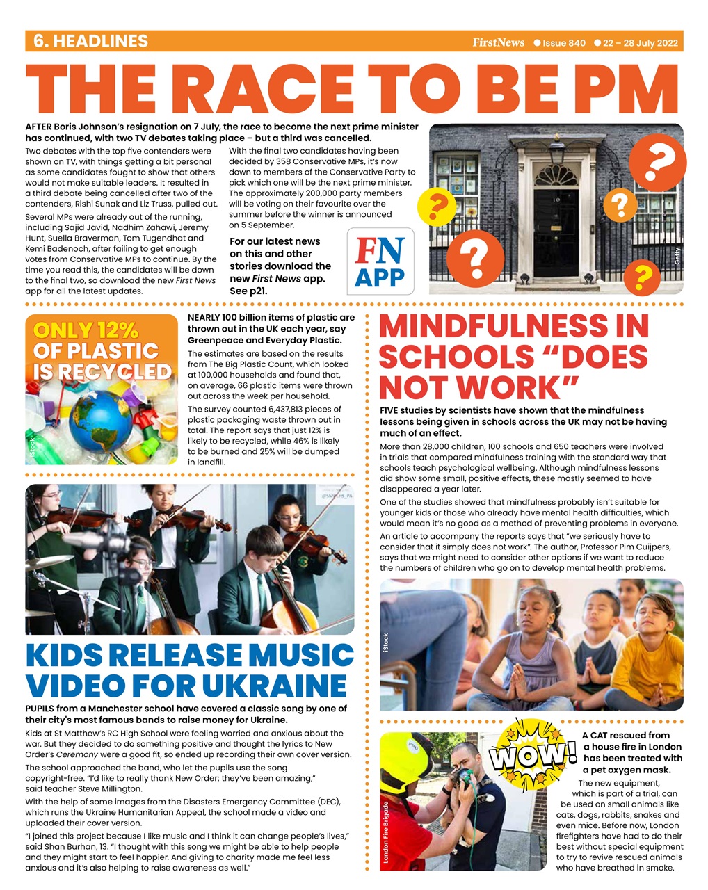 First News Preview Pages