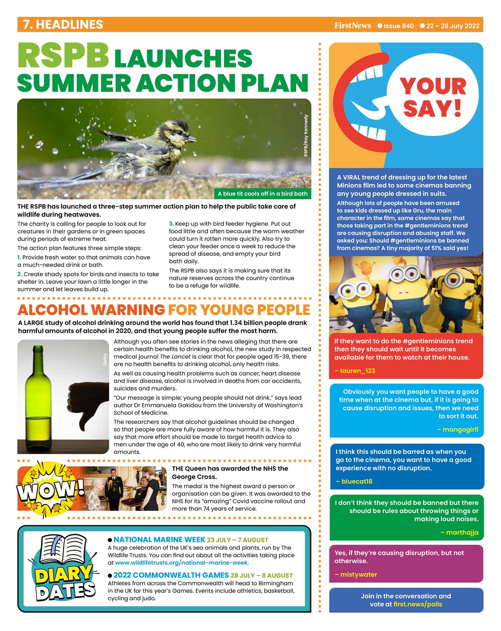 First News Preview Pages