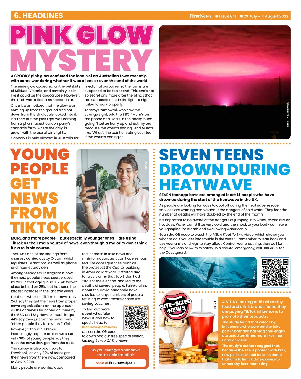 First News Preview Pages